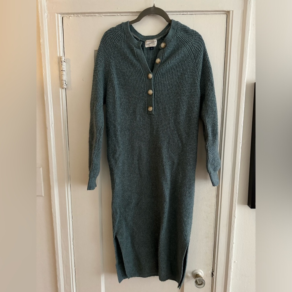 Target blue sweater dress